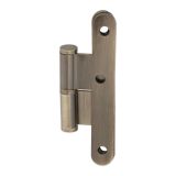 PERNIO MOD.409 C - 95mm ACERO CUERO DERECHA