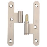 PERNIO MOD.409 C - 95mm ACERO CROMO MATE IZQUIERDA