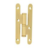 PERNIO MOD. 409 C - 95mm ACERO LATONADO DERECHA