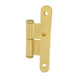 PERNIO MOD. 409 C - 95mm ACERO LATONADO DERECHA
